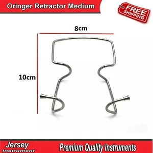 Oringer Dentale Labbra Guancia Retrattore Autoportante Apribocca Strumenti Chirurgici CE - Foto 1 di 4