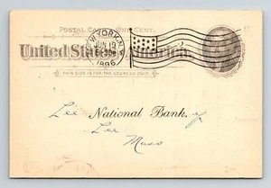 1896 - New York - Flag Cancel - F8150 - Picture 1 of 2