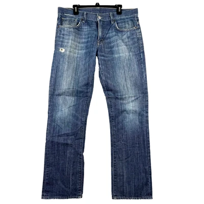 Pantalones de mezclilla Ralph Lauren holgados 34x32 relajados de pierna recta para hombre Y2K Foto 1 de 4