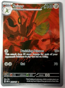 Pokemon Obsidian Flames - Scizor - Ilustración rara - VLP 205/197 - Imagen 1 de 1