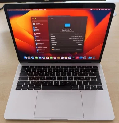 Apple MacBook Pro 13" 2017, i5, 250GB, ohne Netzteil - Bild 1 von 2