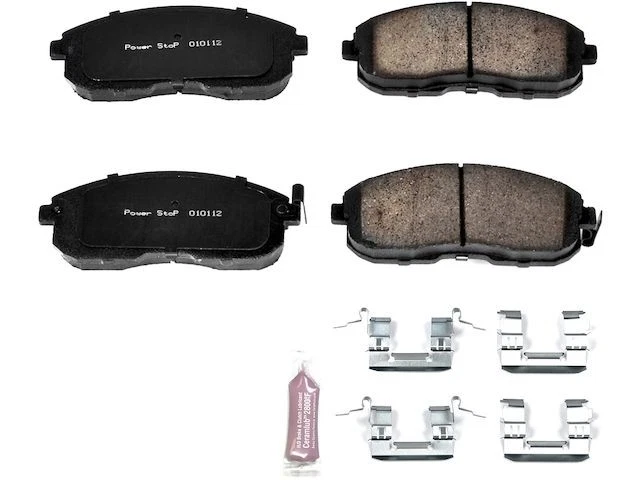 Conjunto de pastilhas de freio dianteiro para 1993-2001 Nissan Altima 1994 1995 1996 1997 1998 FZ357SJ - Imagem 1 de 1