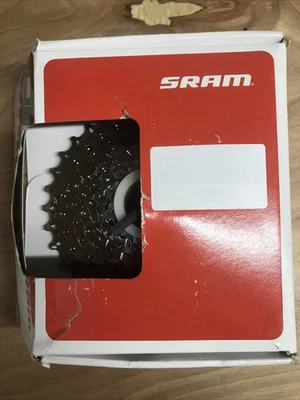 Cassette SRAM PG-950 - 9 velocidades, 11-34t, plateado Foto 1 de 4