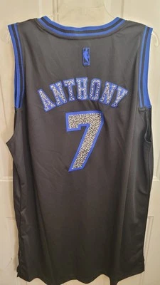 ADIDAS NBA SWINGMAN NEW YORK KNICKS CARMELO ANTHONY JERSEY MEN'S 2XL - Image 1 of 3