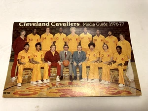 Cleveland Cavaliers Media Guide - 1976-77 - Vintage NBA Basketball - Foto 1 di 5