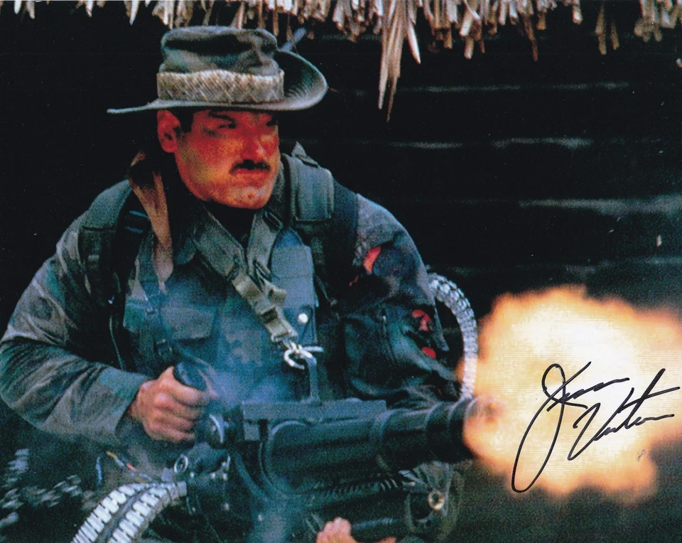 Jesse Ventura SIGNED 8x10 PHOTO Predator Vietnam Navy Seal WWE HOF AUTOGRAPHED - Image 1 of 1