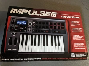 Novation Impulse 25 USB MIDI Keyboard Controller - Barely used/open box - Picture 1 of 1