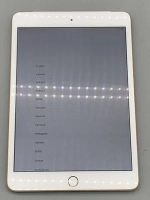 Apple iPad mini 3 A1600 64 GB, Wi-Fi + Celular TMobile Oro Rosa Probado Foto 1 de 3