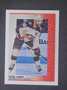 24-25 Topps Boone Jenner Captains Sticker 🚨🚨🚨 Columbus Blue Jackets - Picture 1 of 2