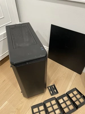 Phanteks Eclipse P400 ATX Mid Tower Case - Glass/Black & Expansion Attachment - Image 1 of 4
