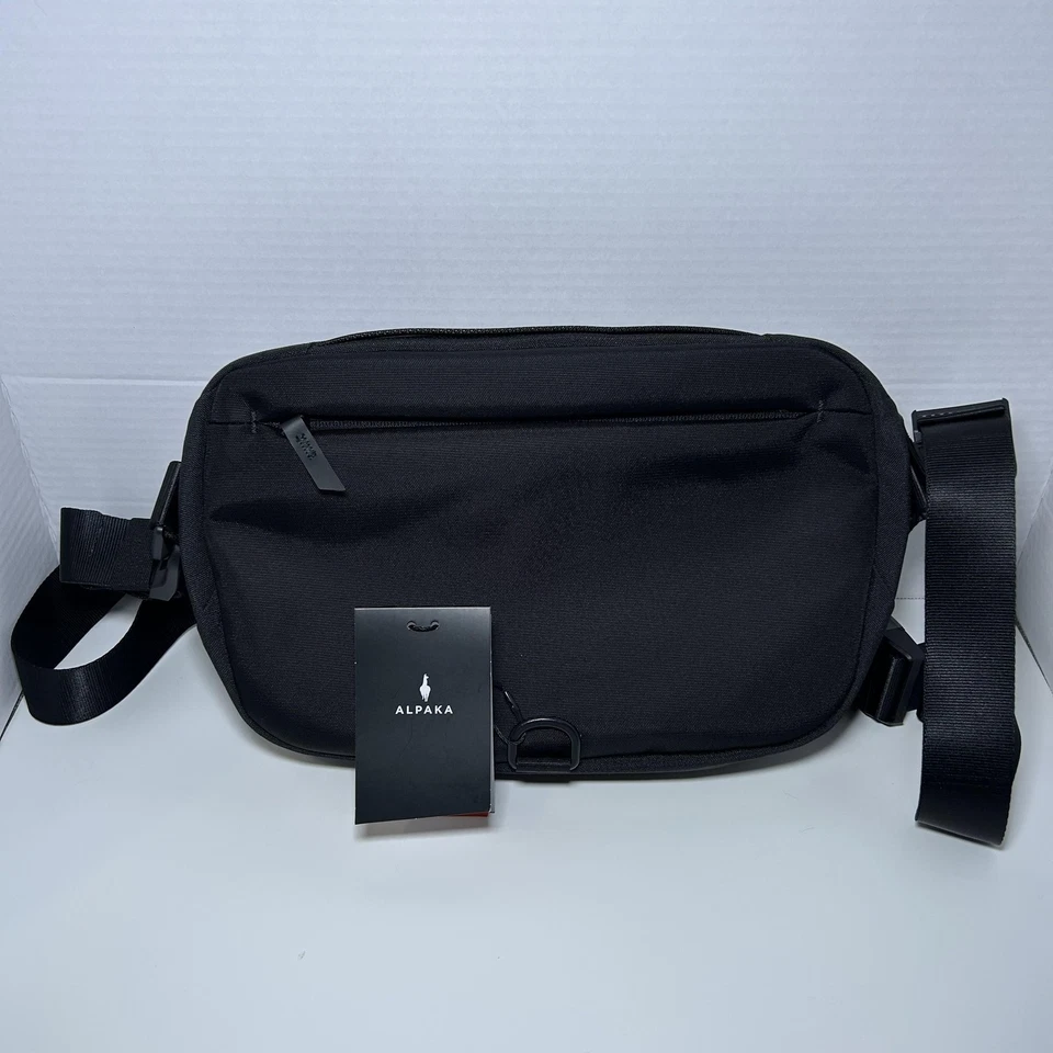 Bolso Bandolera Alpaka Go Negro Axoflux 600D Travel Tech EDC Hombro Unisex Foto 1 de 4