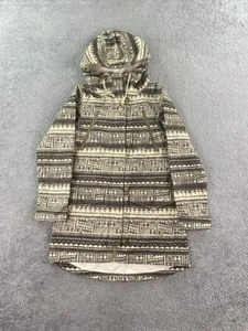 Burton Jacket Womens Small Beige Taupe Windbreaker Snowboard Aztec DryRide Snow - Picture 1 of 14