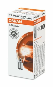 Paquete de 10 bombillas traseras y de parada de freno Osram 7528 (380) 12V P21/5W - Imagen 1 de 3