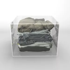 Scatola contenitore cm 30x30 in plexiglass trasparente varie altezze - Foto 1 di 45