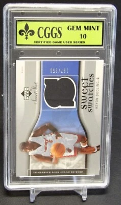 Keyon Dooling 2005-06 Upper Deck Sweet Shot Swatches Card #SW-KD /250 CGGS 10 - Image 1 of 2