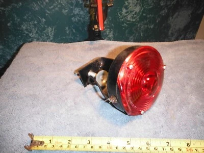 VINTAGE  SIGNAL-STAT  Cyclostat RED Lens CLAMP ON  Light  - Image 1 of 4