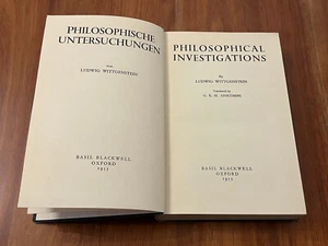 Philosophical Investigations - Ludwig Wittgenstein (1st edition) 1953 - Picture 1 of 9