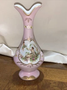 Lenwile Ardalt Japan rosebud vase matte Pink 6 1/2" tall - Picture 1 of 12