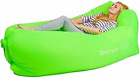 Inflatable Lounger Air Chair Sofa Bed Sleeping Bag Couch for Beach Camping Lake