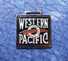 Western Pacific Feather River Route Railroad Train Watch Fob