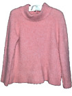 Anthropologie Sweater Moth Medium Boucle Women Pink Mock Neck -  AC