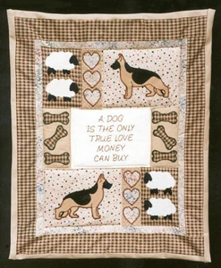 German Shepherd Quilt Pattern - Picture 1 of 1
