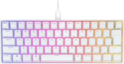 CORSAIR K65 RGB MINI 60% USB-A Mechanical Gaming Keyboard with Cherry MX Sw - Image 1 of 4