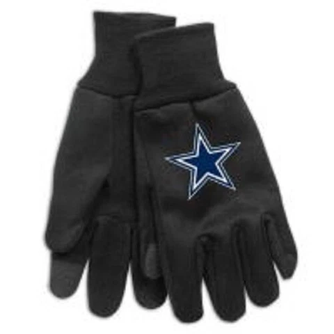 DALLAS COWBOYS TECHNOLOGY GLOVES NEW & OFFICIALLY LICENSED Cover
