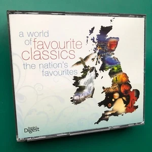 A World Of FAVOURITE CLASSICS 3x CD Bach Mozart Vivaldi Elegance Joy Spectacle - Picture 1 of 22