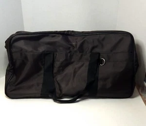Calvin Klein Oversized Duffel Bag/carry-on/Travel Bag Black W Shoulder Strap - Picture 1 of 6