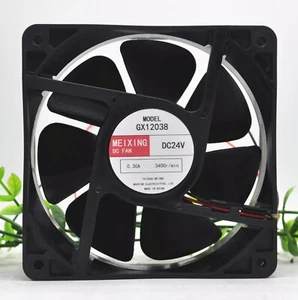 GX12038 DC24V 0.30A 120*38mm 12CM high speed inverter welding machine fan - Picture 1 of 6