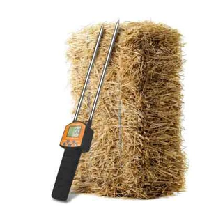Hay Moisture Meter Tester - Portable Digital Moisture Analyzer for Forage, Bale - Picture 1 of 17