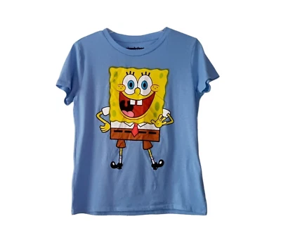 Camisa azul Nickelodeon Bob Esponja para niña - Talla M Foto 1 de 3