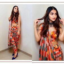 Indian Dupatta Pakistani Dhoti Salwar Kameez Designer Suit Party Wear Bloue