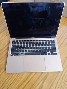 Apple MacBook Air A2337 Gold - As Is Loc🔒🔒 For Parts Or Repair READ Good LCD 