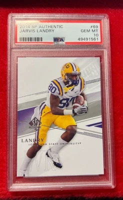 JARVIS LANDRY 2014 SP AUTHENTIC PSA GEM MT 10 LSU - Image 1 of 2