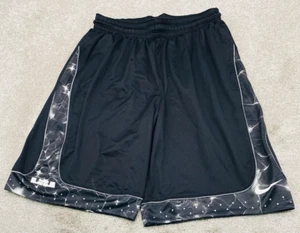 Pantalones Cortos de Baloncesto Nike Lebron James 64120 Para Hombres Medianos Negros Bolsillos Cordón - Imagen 1 de 14