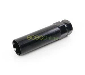 (1) Black Socket Key Tool for 7 Spline Lug Nuts Locking Security Install Removal - Picture 1 of 3