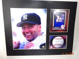 Derek Jeter New York Yankees foto baseball da collezione stampa opaca 2002 - Foto 1 di 12