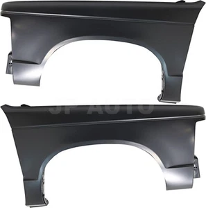 For 1982-1990 GMC Chevy S10 S15 Jimmy Sonoma Fender Primed Steel Pair 2pcs - Picture 1 of 10