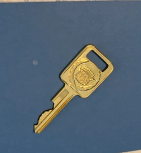 Vintage LINCOLN CADILLAC GOLDFARBENER ZÜNDSCHLÜSSEL - Schlüssel ist geschliffen - KEIN ROHLING - Bild 1 von 6
