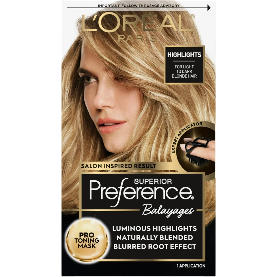 L’Oréal Paris Superior Preference Balayage Rubio Claro a Oscuro, 1 Kit Foto 1 de 1