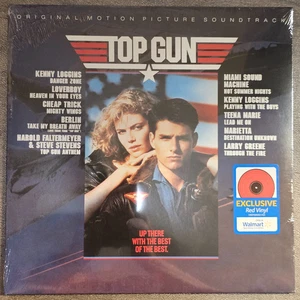 Top Gun LP Film Soundtrack Walmart exklusiv rot Vinyl versiegelt - Bild 1 von 2