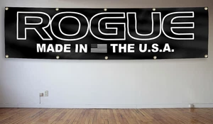 Rogue Fitness Falg Banner 2 x 8 Fuß Langhantel Training Fitnessgerät USA Flagge Dekor - Bild 1 von 1