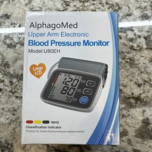 AlphaMed U80EH Misuratore elettronico di pressione arteriosa digitale da braccio bianco - Foto 1 di 5