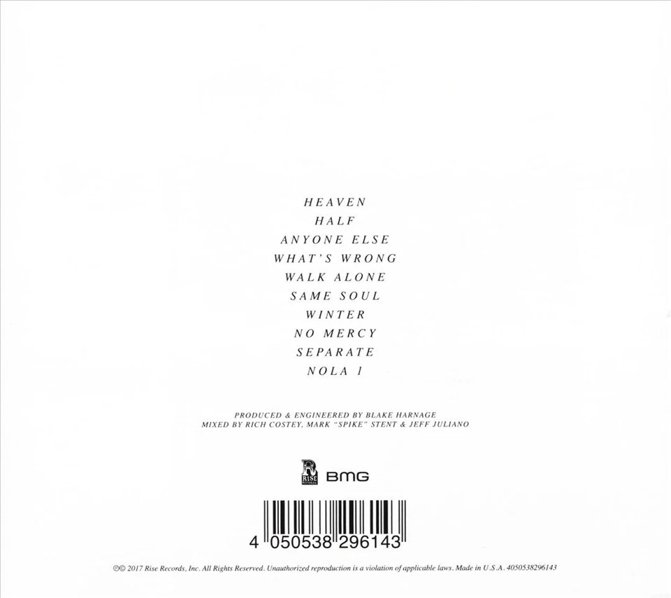 PVRIS - ALL WE KNOW OF HEAVEN, ALL WE NEED OF HELL [DIGIPAK] NEW CD Foto 1 de 1