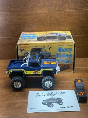 Vtg Radio Shack Chevy Square Body Pickup Truck RC Radio Controlled 60-3093 READ - Image 1 of 4