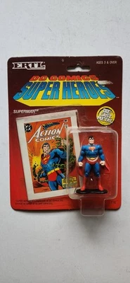 Superman Standing (1990) 2,75 pulgadas DC Comics Super Heroes ERTL Die Cast #716 Foto 1 de 4