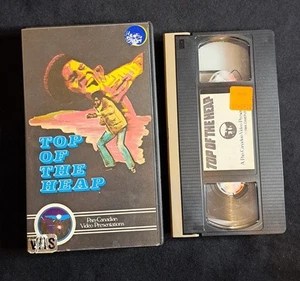 Top Of The Heap Movie VHS Vintage Blaxploitation Pan Canadian Video RARE TESTED - Picture 1 of 4