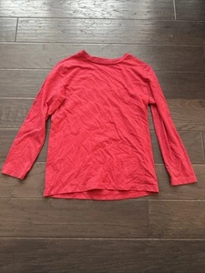Old Navy Boys Red Long Sleeve Lightweight Shirt Size L (10-12) - Picture 1 of 3